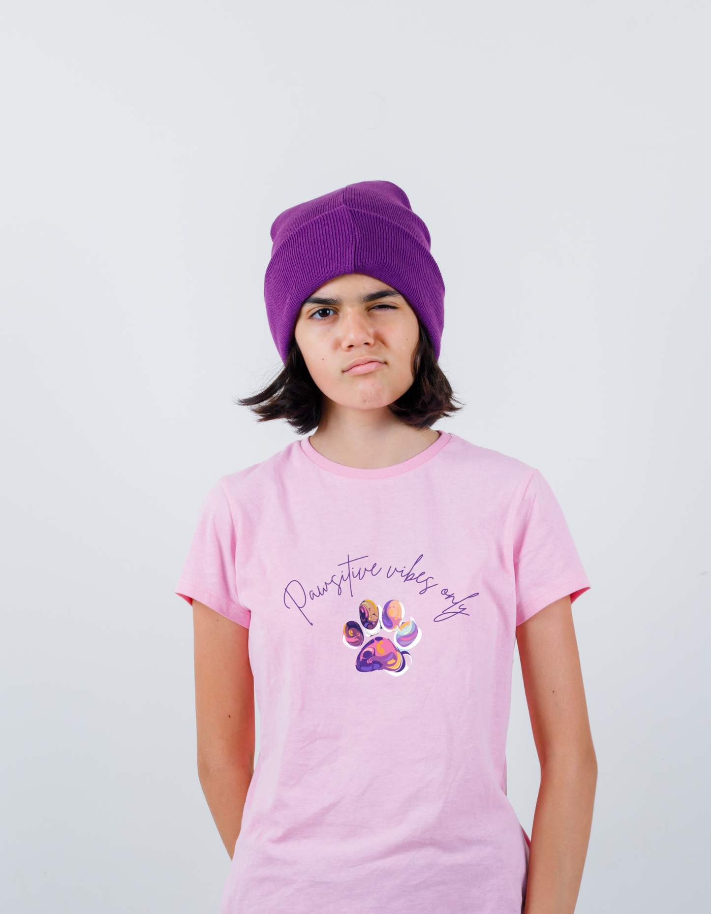 Pawsitive vibes only T-shirt