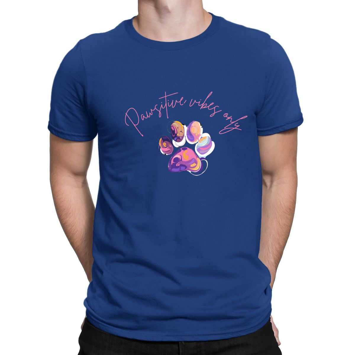 Pawsitive vibe only T-shirt