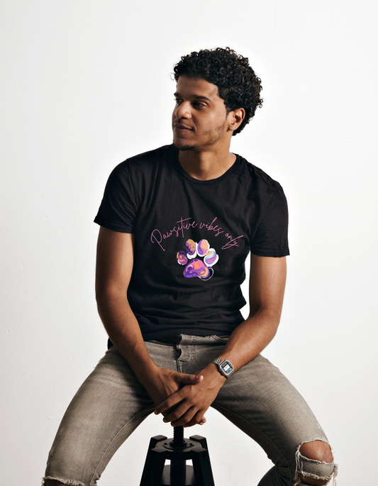 Pawsitive vibe only T-shirt