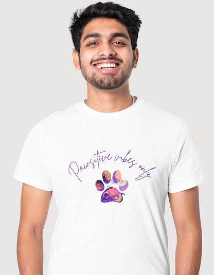 Pawsitive vibes only T-shirt